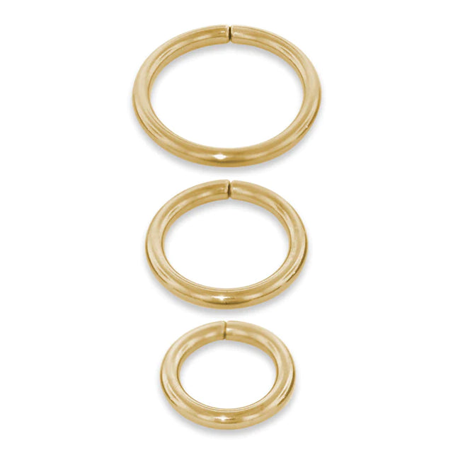 Gold Seamless Ring (18g)
