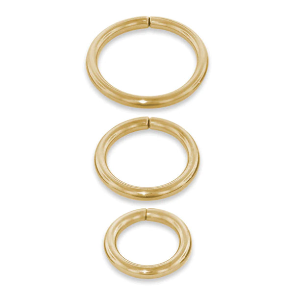 Gold 2025 seamless ring